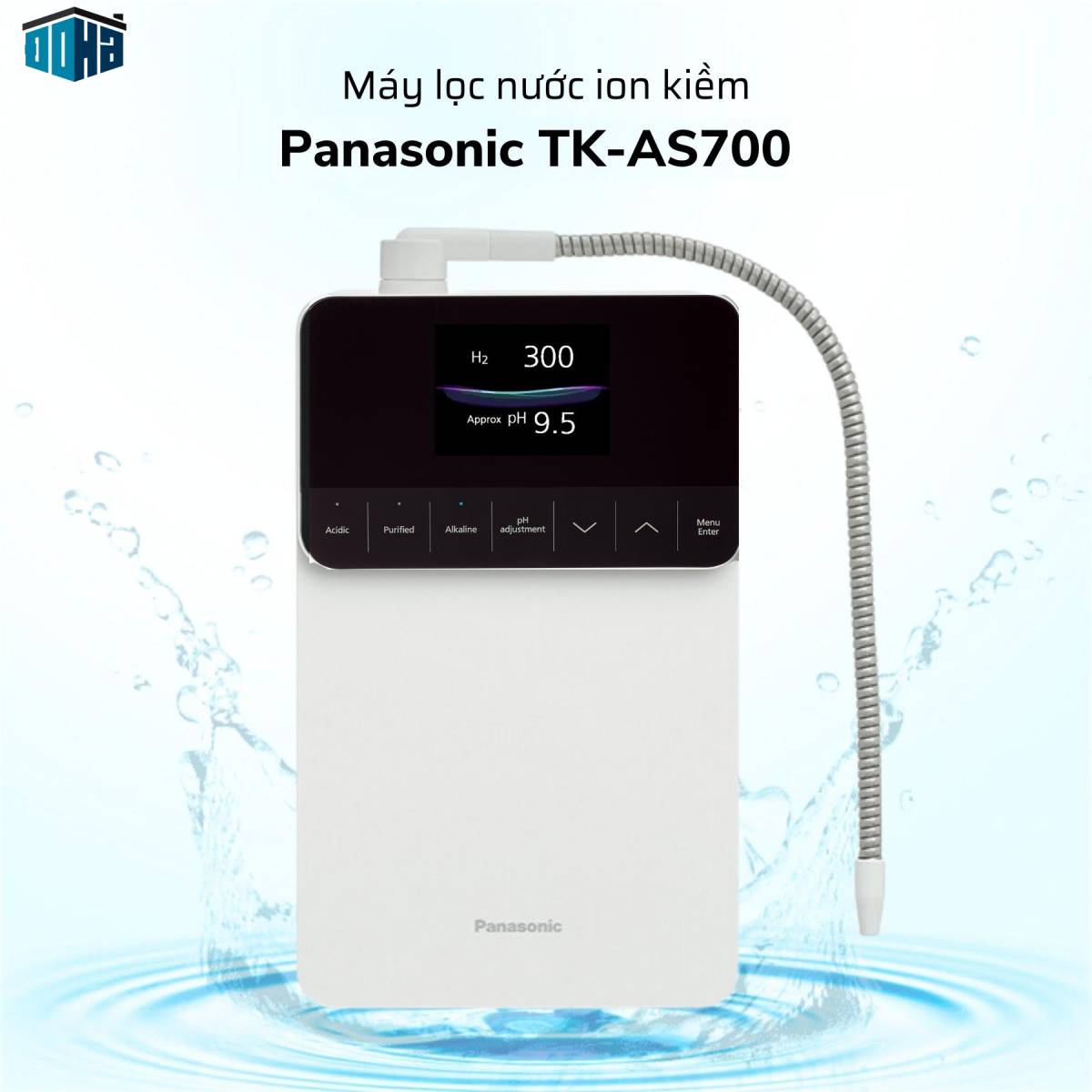 Khám phá độ hiệu quả của máy lọc nước iON kiềm Panasonic TK - AS700