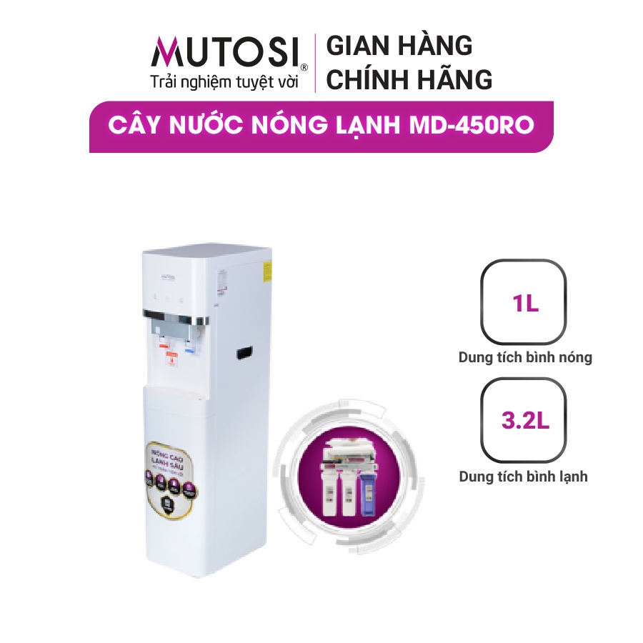 MD-450RO-Cây nước nóng lạnh (Tích hợp RO)