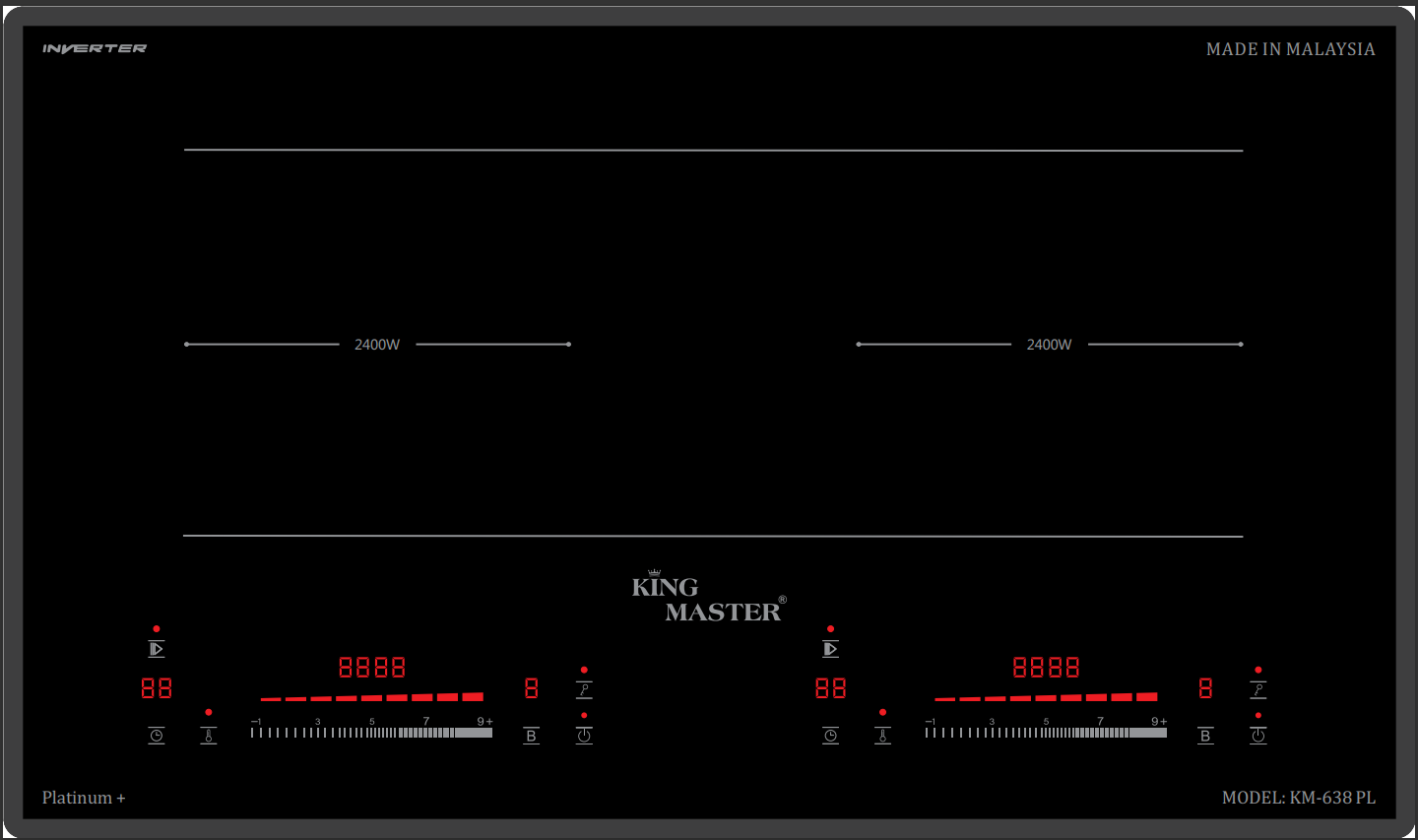 BẾP TỪ KINGMASTER KM 638 PL