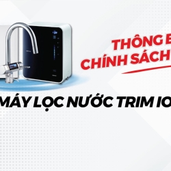 DOHA VIỆT NAM THÔNG BÁO CHÍNH SÁCH GIÁ MỚI MÁY LỌC NƯỚC TRIM ION